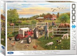 EUROGRAPHICS CASSE-TÊTE 1000 PIÈCES - TRACTEUR DU FERMIER #6000-6004